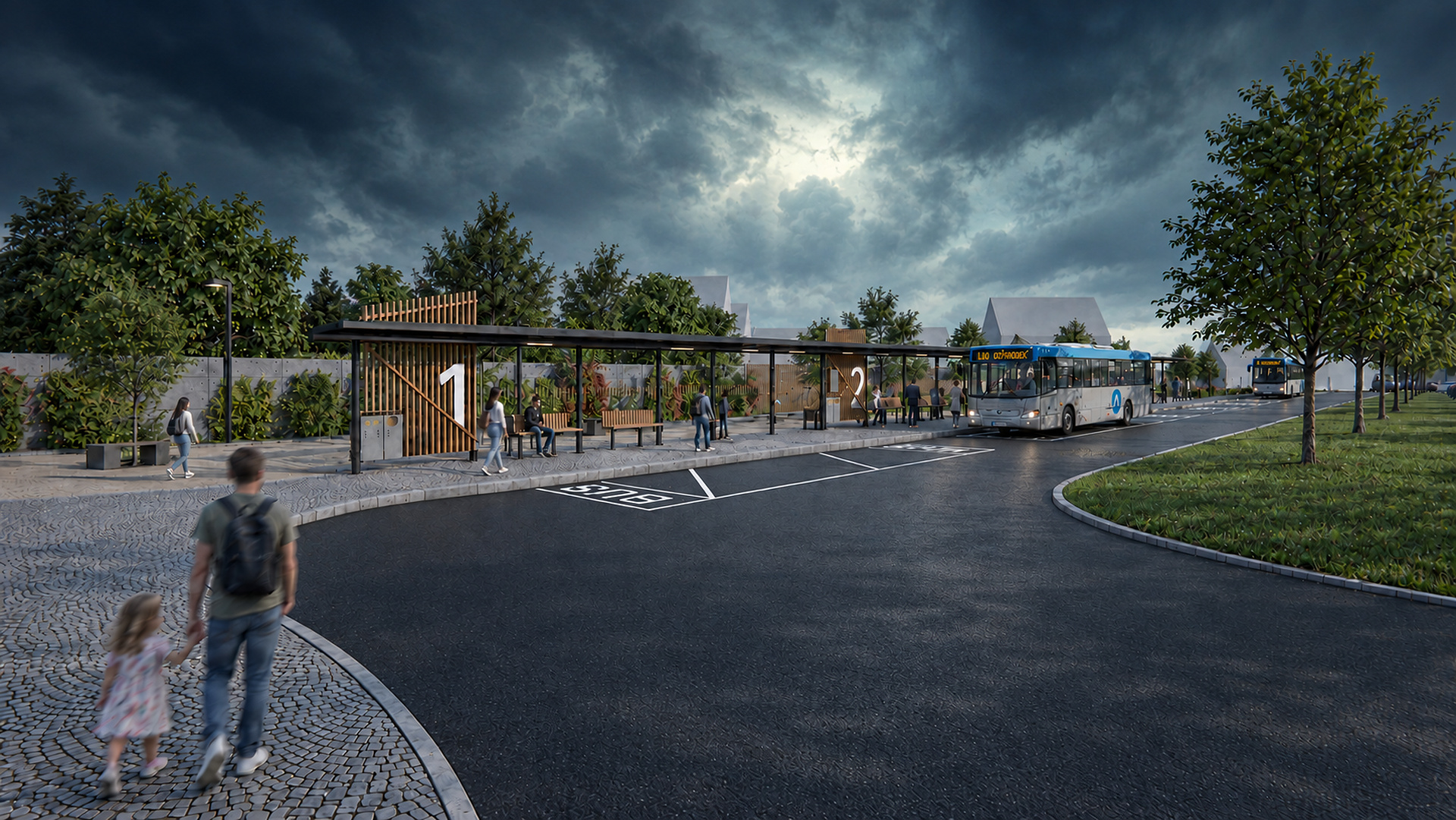 Autobusový terminál Kunštát – vybraná reference
